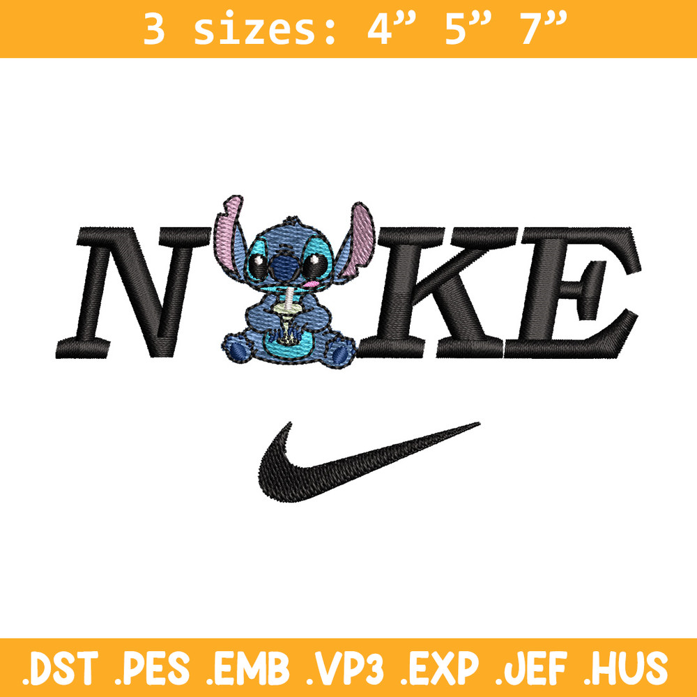 Nike x stitch embroidery design, Stitch embroidery, Nike design, Embroidery shirt, Embroidery file, Digital download.jpg