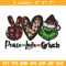 Peace love Grinch Embroidery design, Grinch christmas Embroidery, Grinch design, Embroidery file, Instant download..jpg