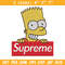 Simpson Supreme Embroidery design, Simpson Embroidery, cartoon design, Embroidery File, logo shirt, Instant download..jpg