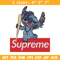 Stitch Supreme Embroidery design, cartoon Embroidery, cartoon design, Embroidery File, cartoon shirt, Digital download..jpg