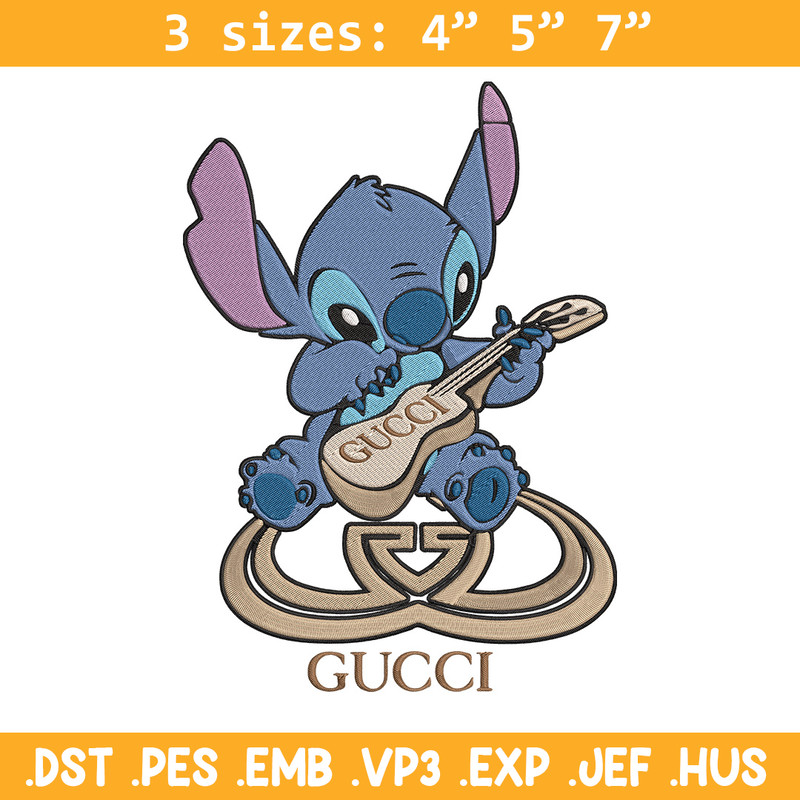 Stitch x gucci Embroidery Design, Gucci Embroidery, Embroidery File, Gucci Embroidery, Anime shirt, Digital download.jpg