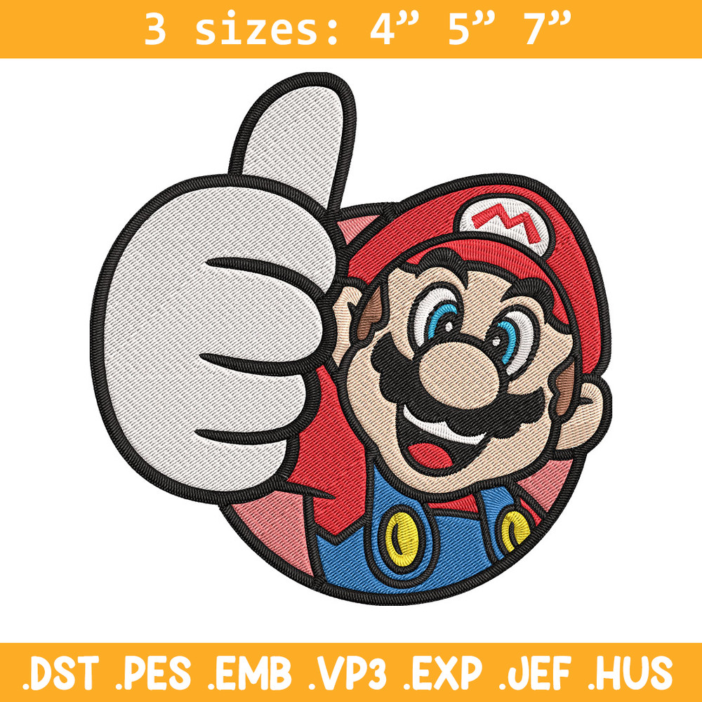 Super Mario Bros Embroidery Design, Mario Embroidery, Embroidery File, logo shirt, Embroidery design, Digital download..jpg