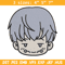 Toge chibi Embroidery Design, Jujutsu Embroidery, Embroidery File, Anime Embroidery, Anime shirt, Digital download.jpg