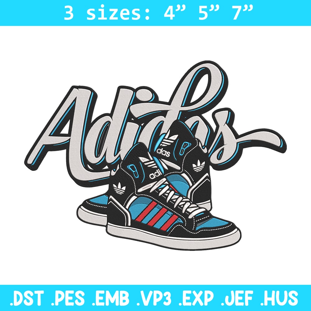 Adidas logo Embroidery Design, Rugrats Embroidery, Embroidery File, Anime Embroidery, Adidas shirt, Digital download.jpg
