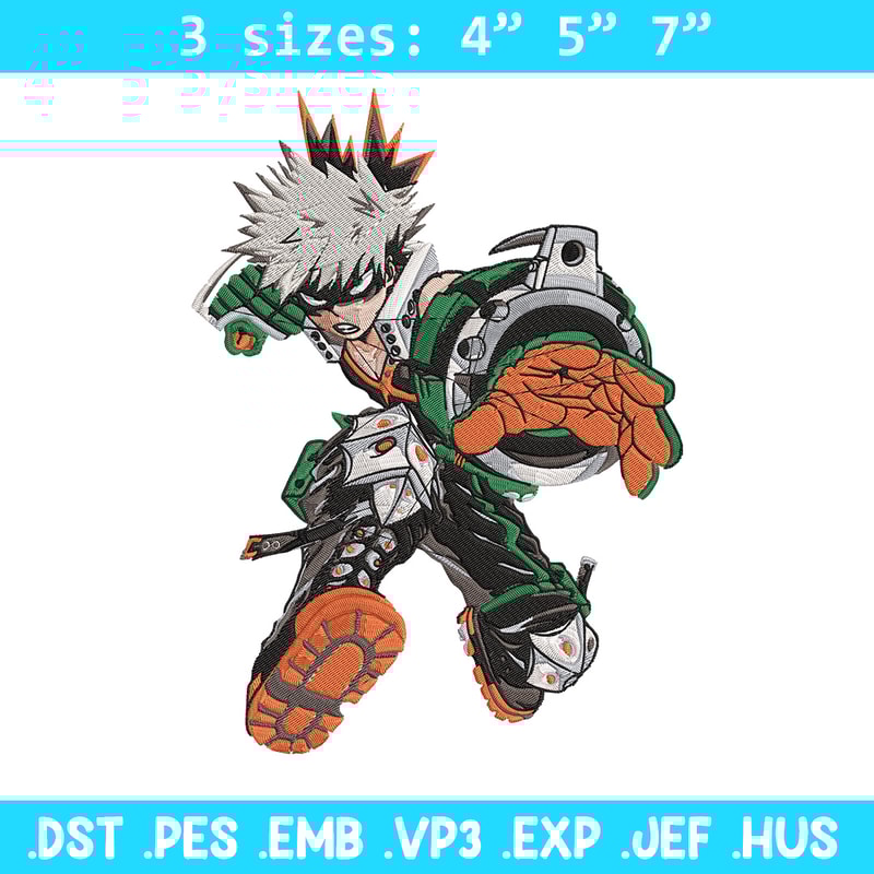 Bakugo Katsuki Embroidery Design, Aot Embroidery, Embroidery File, Anime Embroidery,Anime shirt, Digital download.jpg