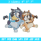 Bluey bingo headphones Embroidery, Bluey Embroidery, Embroidery File, cartoon shirt, cartoon design, Digital download..jpg