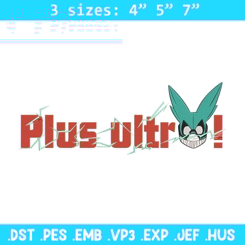 Deku logo Embroidery Design, My hero academia Embroidery, Embroidery File, Anime Embroidery,Anime shirt,Digital download.jpg
