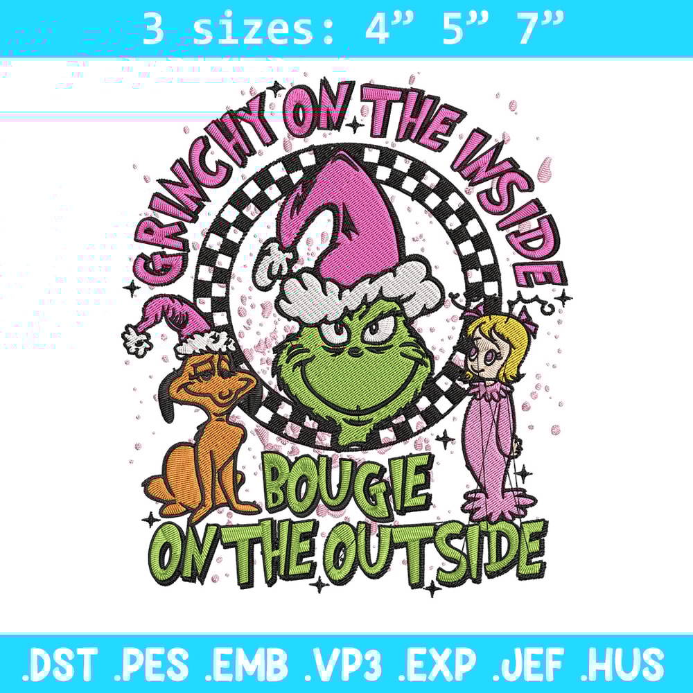 Grinch on the inside Embroidery Design, Grinch Embroidery, Embroidery File, Chrismas Embroidery, Digital download.jpg