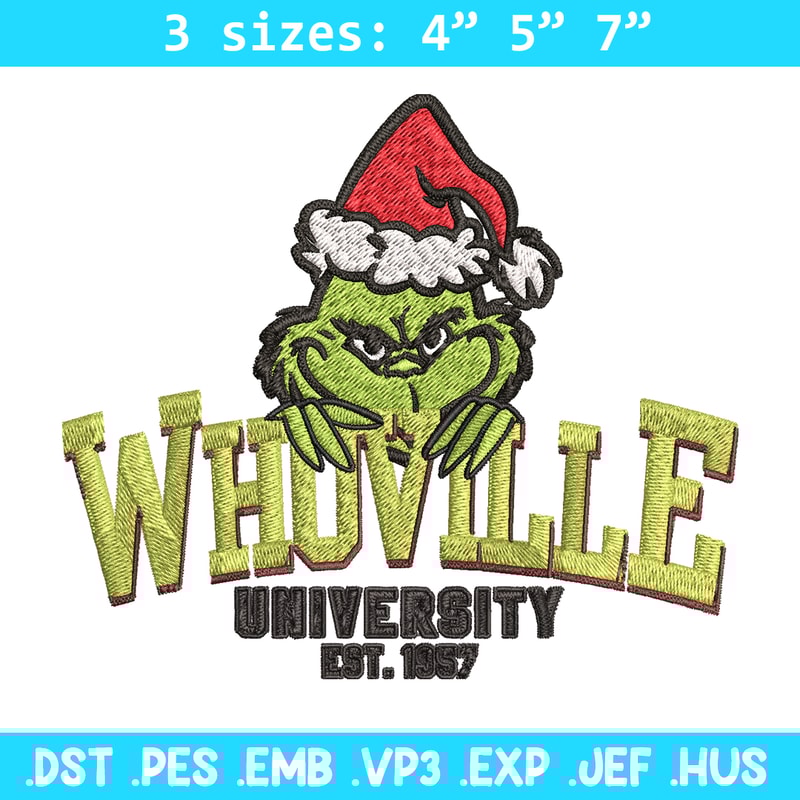 Grinch Whoville Embroidery design, Grinch Christmas Embroidery, Grinch design, Embroidery File, Digital download..jpg
