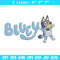 Bluey cartoon Embroidery, Bluey Cartoon Embroidery, cartoon Embroidery, Embroidery File, cartoon shirt, digital download.jpg