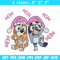 Bluey funny embroidery design, Bluey embroidery, Chrismas design, Embroidery file, Embroidery shirt, Digital download.jpg