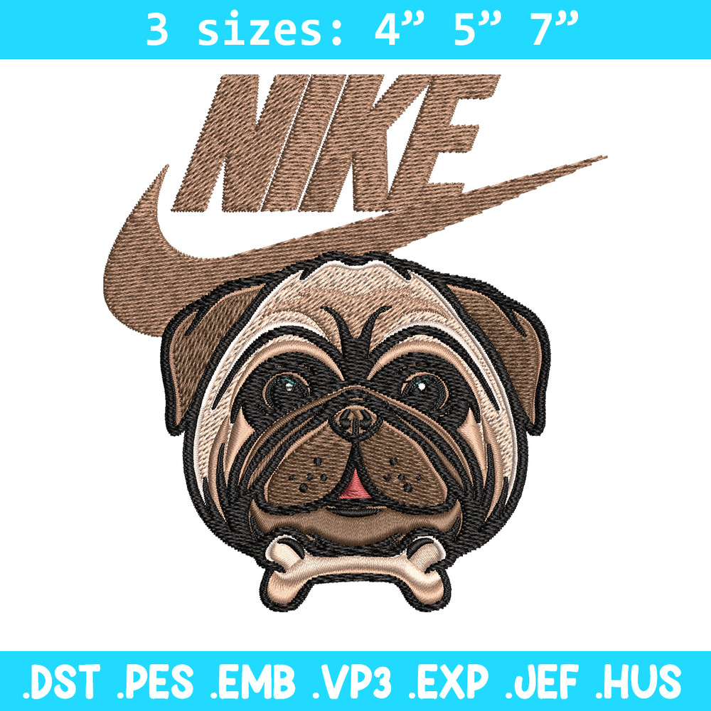 Bulldog Nike Embroidery design, Bulldog logo Embroidery, Nike design, Embroidery file, logo shirt, Instant download..jpg