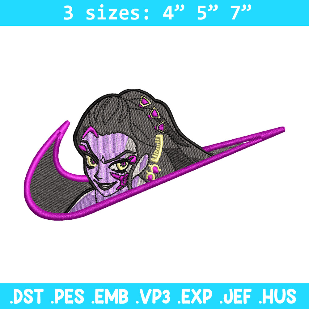 Daki nike embroidery design, Kimetsu no Yaiba embroidery, nike design, anime design, anime shirt, Digital download.jpg