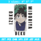 Deku poster Embroidery Design, Mha Embroidery, Embroidery File, Anime Embroidery, Anime shirt, Digital download.jpg