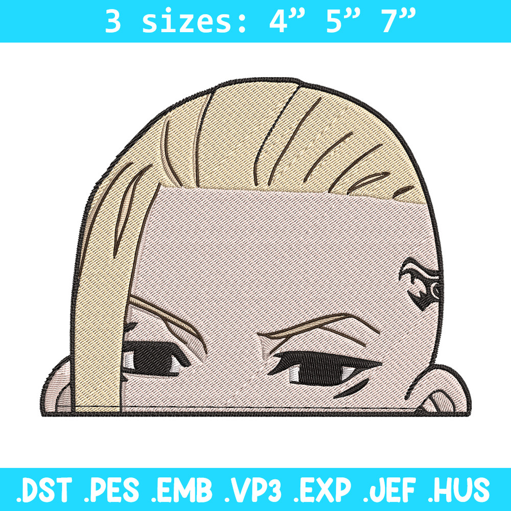 Draken Embroidery Design, Tokyo Revengers Embroidery, Embroidery File, Anime Embroidery,Anime shirt, Digital download.jpg