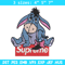 Eeyore Supreme Embroidery design, Eeyore Supreme Embroidery, cartoon design, Embroidery File, Instant download..jpg