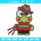 Keroppi Freddy Krueger Embroidery design, Horror Embroidery, horror design, Embroidery File, Digital download..jpg