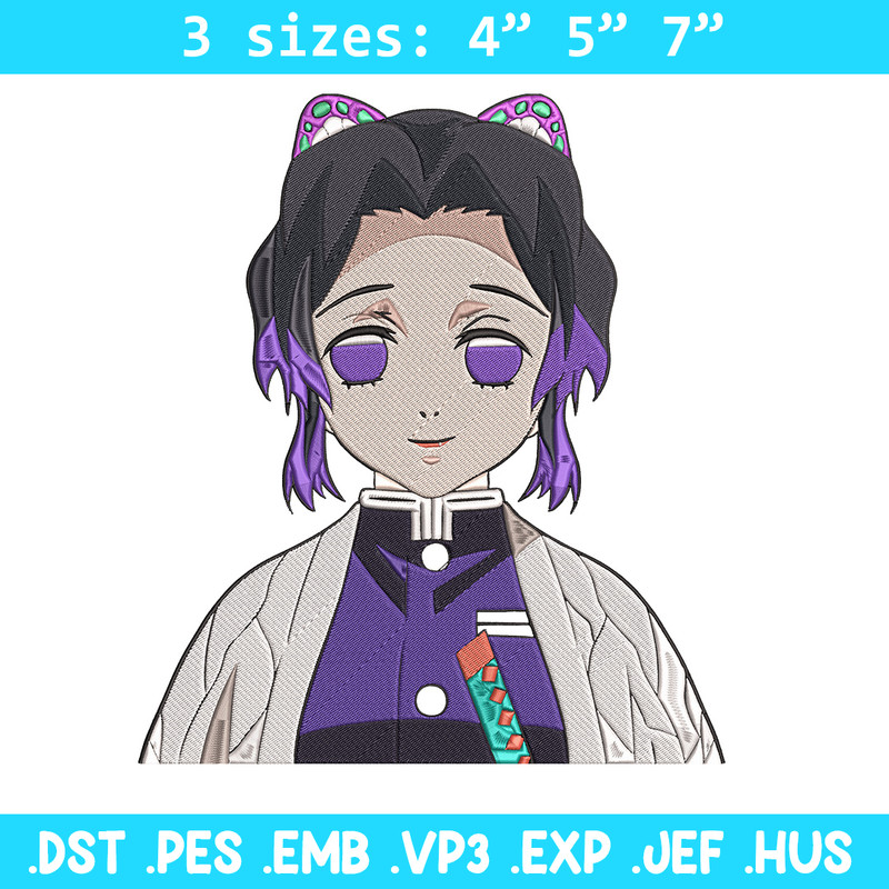Kochou Shinobu Embroidery Design, Demon slayer Embroidery, Embroidery File,Anime Embroidery,Anime shirt,Digital download.jpg