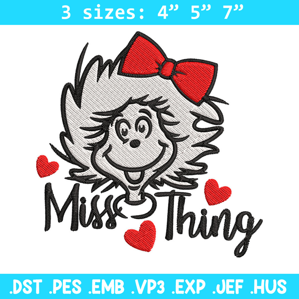 Miss Thing Dr Seuss Embroidery Design, Dr Seuss Embroidery, Embroidery File, Embroidery design, Digital download..jpg