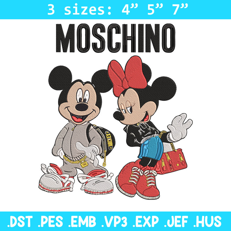 Moschino Mickey Embroidery Design, Mickey Embroidery, Embroidery File, Anime Embroidery,Moschino shirt,Digital download.jpg