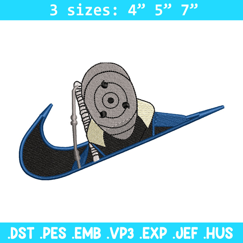 Nike Obito embroidery design, Naruto embroidery, Nike design, anime design, anime shirt, Digital download.jpg