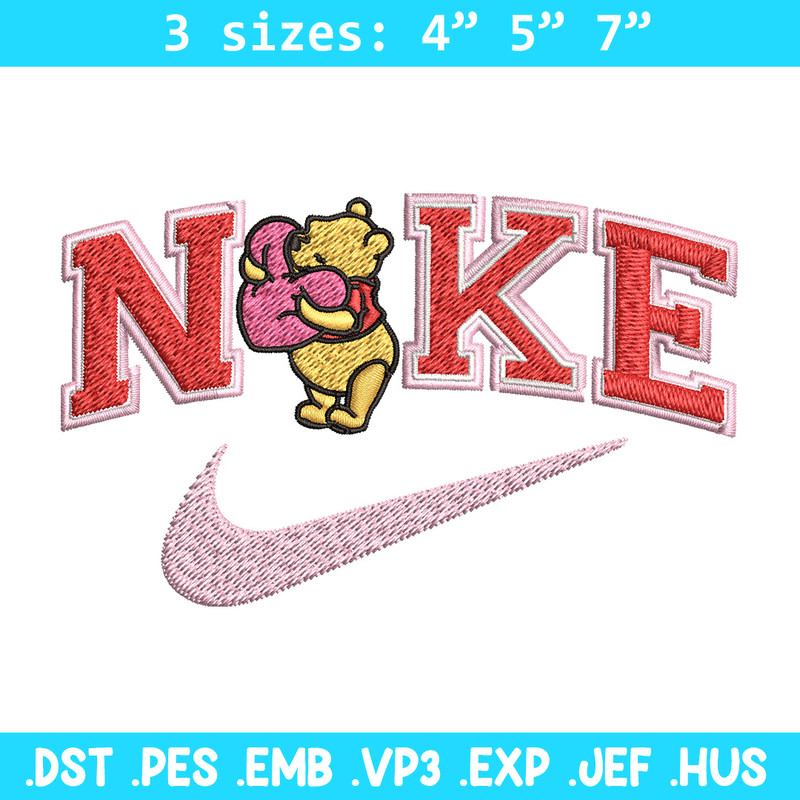Nike pooh Embroidery Design, Pooh Embroidery, Nike Embroidery, Embroidery File, Logo shirt, Digital download.jpg