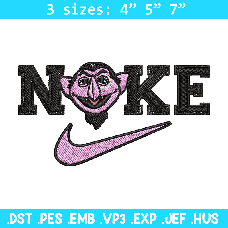 Nike purple cartoon Embroidery Design, Nike Embroidery, Brand Embroidery, Embroidery File, Logo shirt, Digital download.jpg
