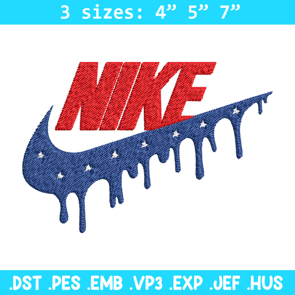 Nike red blue Embroidery Design, Brand Embroidery, Nike Embroidery, Embroidery File, Logo shirt, Digital download.jpg
