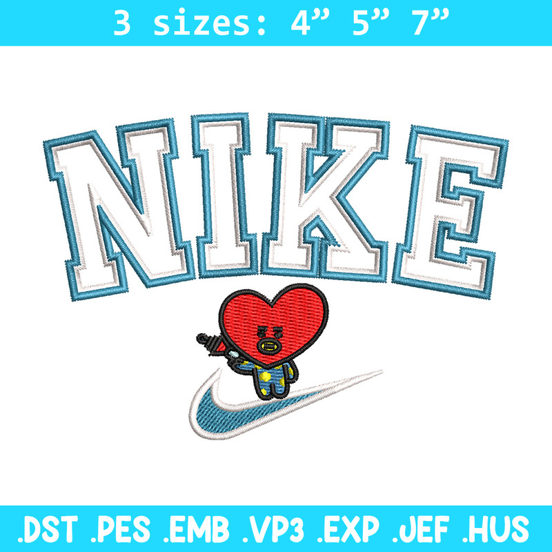 Nike red heart embroidery design, Nike embroidery, Nike design, Embroidery shirt, Embroidery file,Digital download.jpg