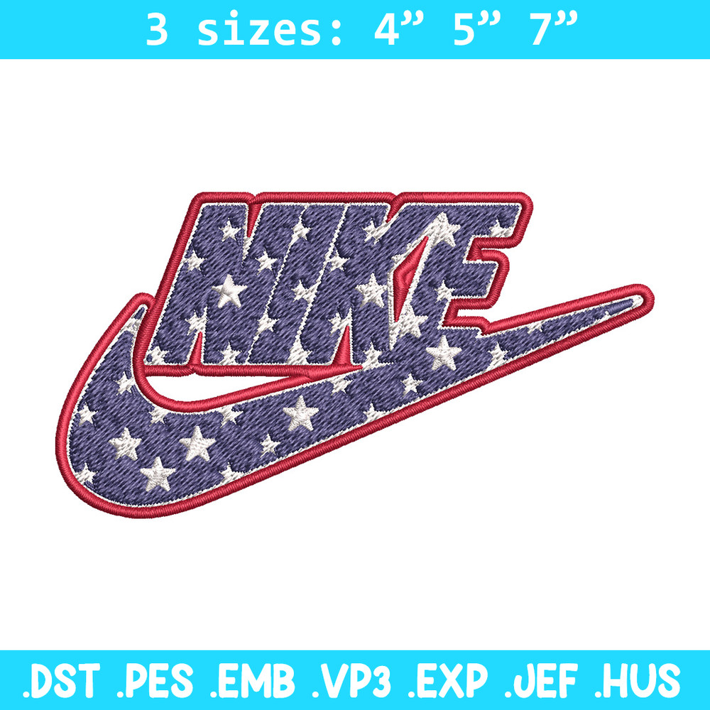 Nike Star Embroidery Design, Brand Embroidery, Nike Embroidery, Embroidery File, Logo shirt,Digital download.jpg