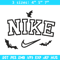 Nike x bat embroidery design, Bat embroidery, Nike design, Embroidery shirt, Embroidery file,Digital download.jpg