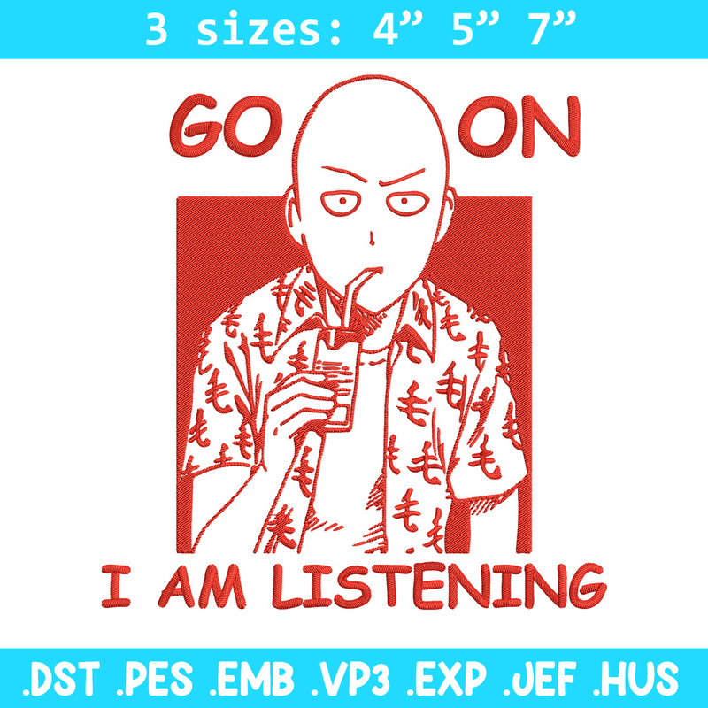 Saitama box Embroidery Design, One punch man Embroidery, Embroidery File, Anime Embroidery,Anime shirt,Digital download.jpg