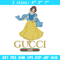 Snow White Gucci Embroidery design, Snow White cartoon Embroidery, cartoon design, Embroidery File, Instant download..jpg