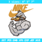 Strong Duck Stock Illustration Nike Embroidery design, cartoon Embroidery, Nike design, logo shirt, Instant download..jpg