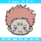 Sukuna chibi Embroidery Design, Jujutsu Embroidery, Embroidery File, Anime Embroidery, Anime shirt, Digital download.jpg