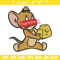 Supreme Cartoon Jerry Embroidery design, Disney cartoon Embroidery, cartoon design, Embroidery File, Digital download.jpg