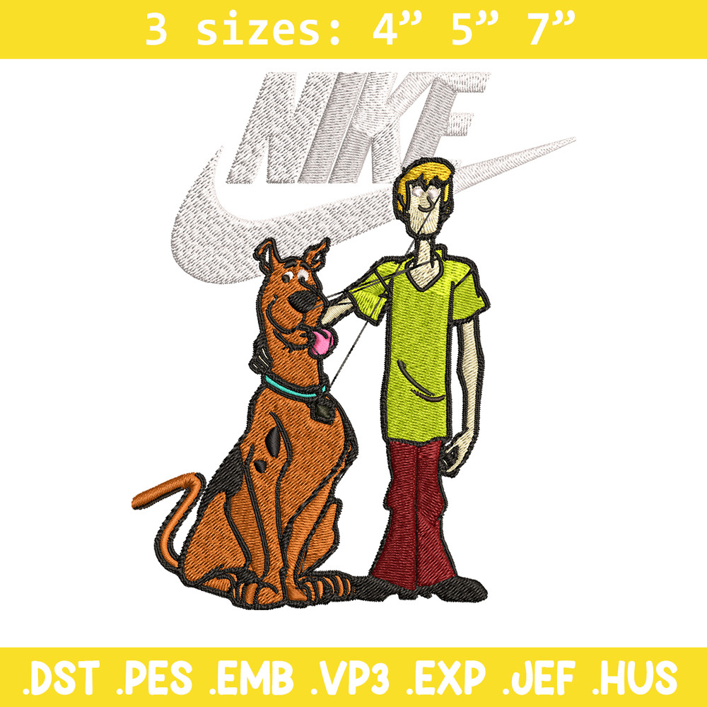 Cartoon Nike Embroidery design, Cartoon funny Embroidery, Nike design, Embroidery file, logo shirt, Instant download.jpg