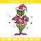 Chrismas grinch Embroidery Design, Grinch Embroidery, Embroidery File, Brand Embroidery, Logo shirt, Digital download.jpg