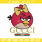 Girl Bird gucci Embroidery design, Angry Birds Embroidery, cartoon design, Embroidery File, logo shirt, Instant download.jpg