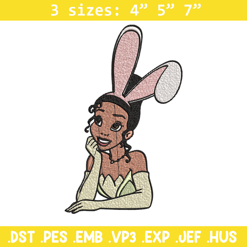 Girl bunny Embroidery design, Girl bunny Embroidery, Cartoon design, Embroidery File, logo shirt, Digital download..jpg