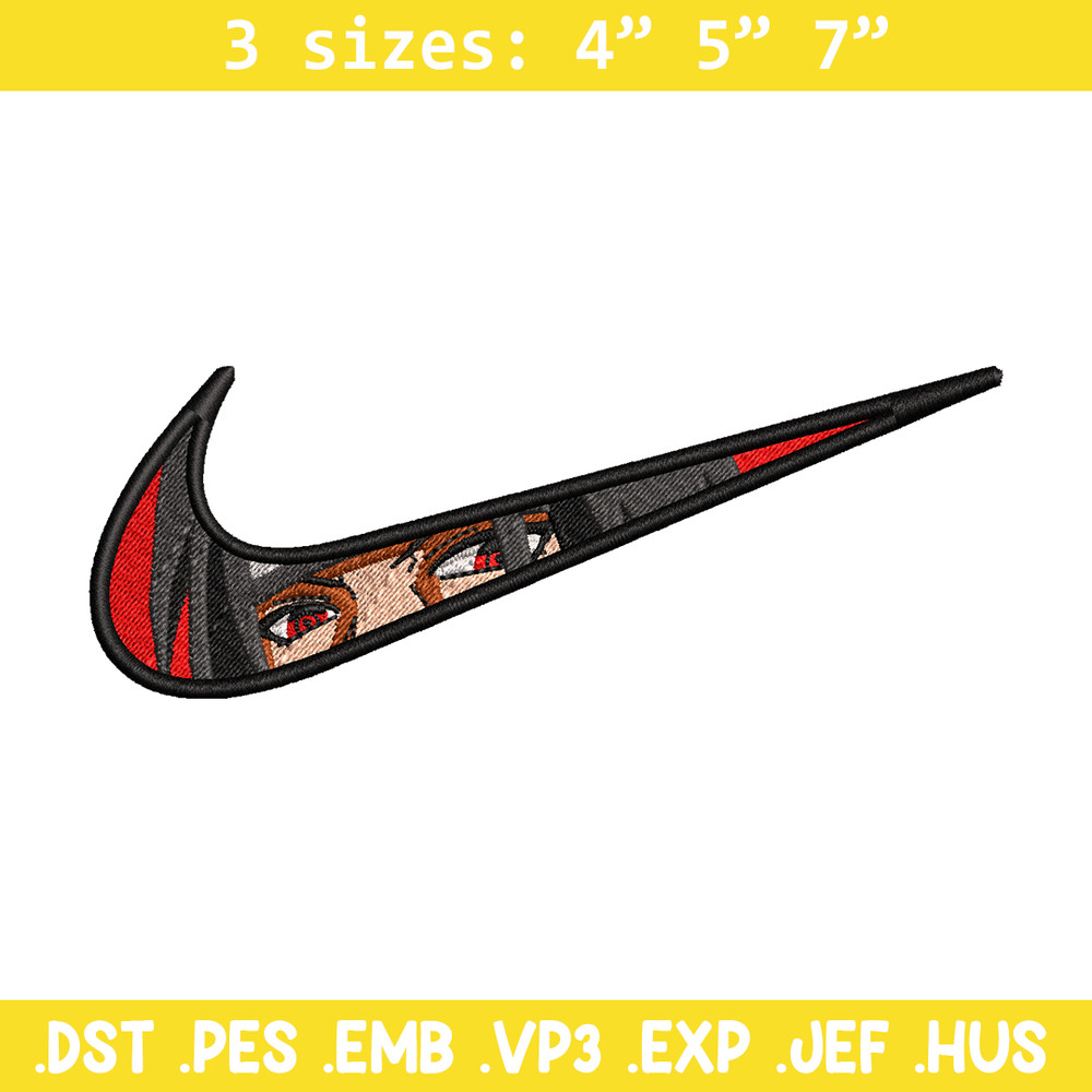 Itachi eyes nike embroidery design, Naruto embroidery, nike design, anime design, anime shirt, Digital download.jpg