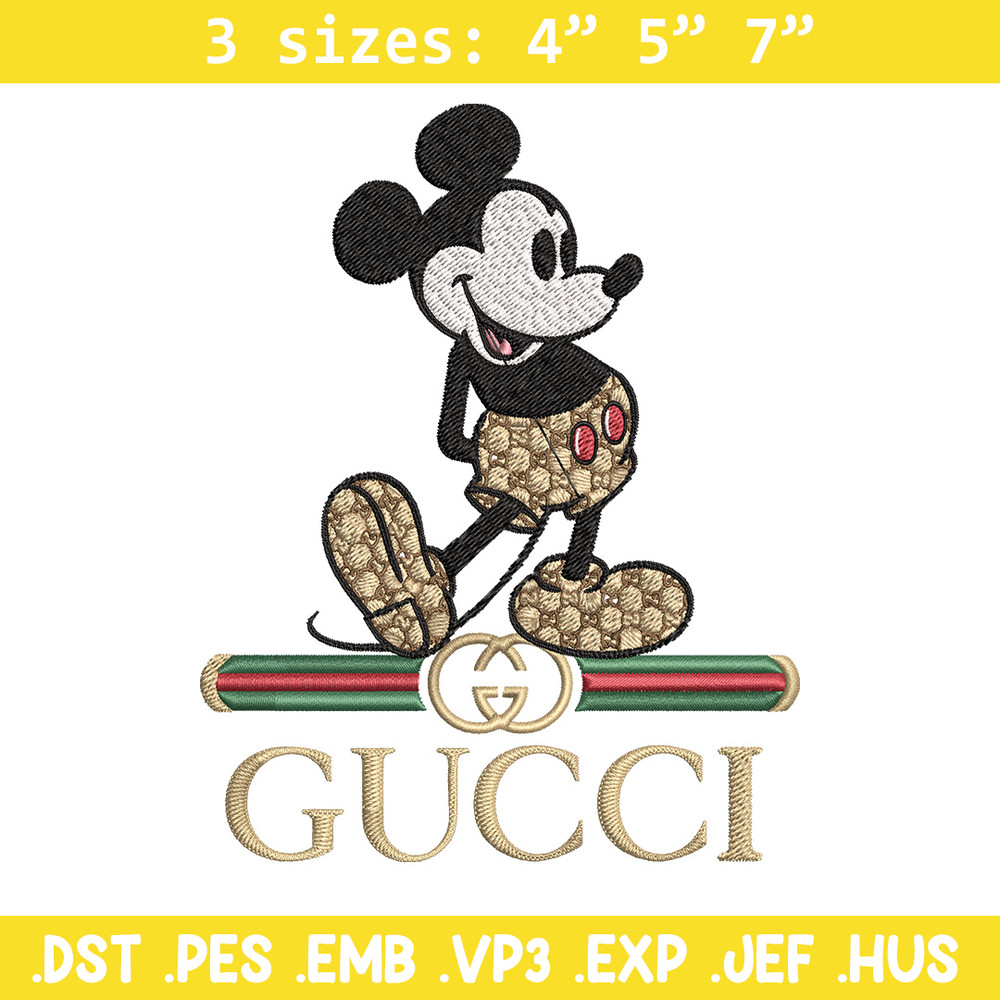 Mickey gucci Embroidery Design, Gucci Embroidery, Embroidery File,Logo shirt, Sport Embroidery,Digital download.jpg
