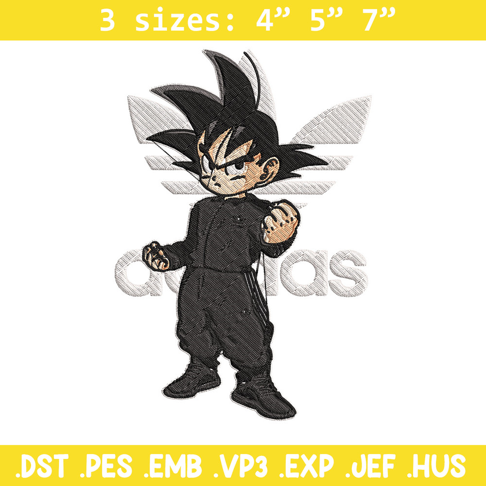 Nike kid goku Embroidery Design, Dragonball Embroidery, Nike Embroidery, Embroidery File, Logo shirt, Digital download.jpg