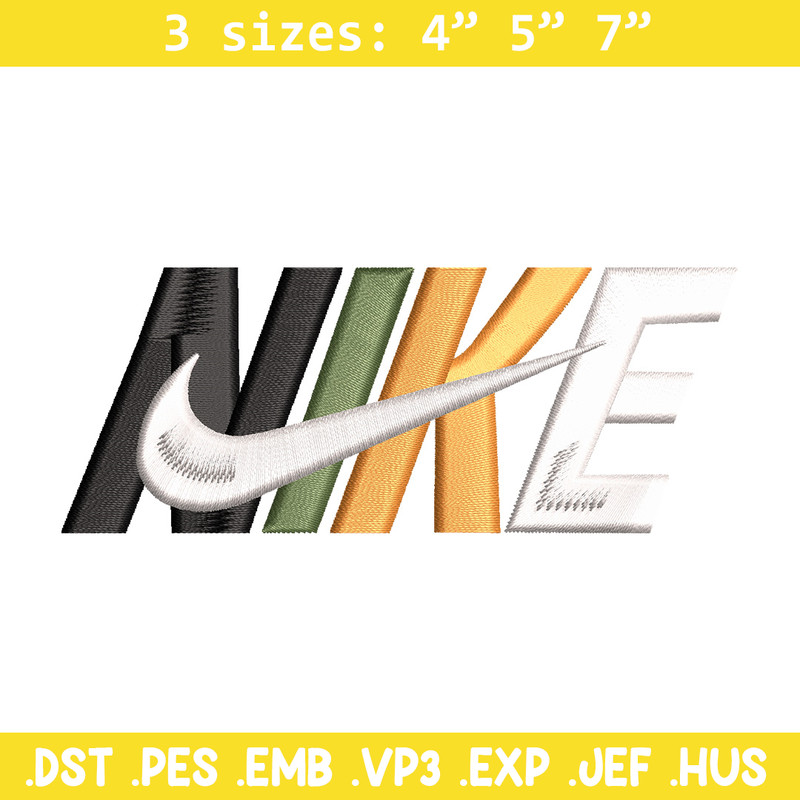 Nike logo design embroidery design, Nike embroidery, Nike design, Embroidery shirt, Embroidery file,Digital download.jpg