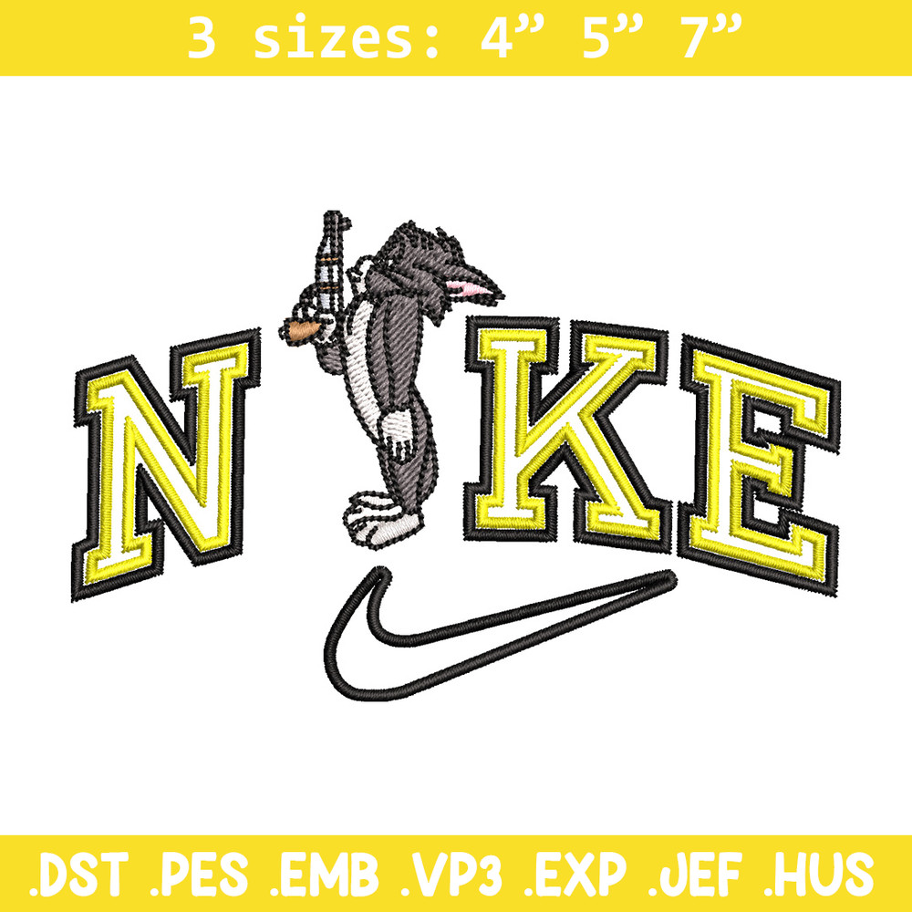 Nike tom gun embroidery design, Tom and jerry embroidery, Nike design,Embroidery file,Embroidery shirt,Digital download.jpg