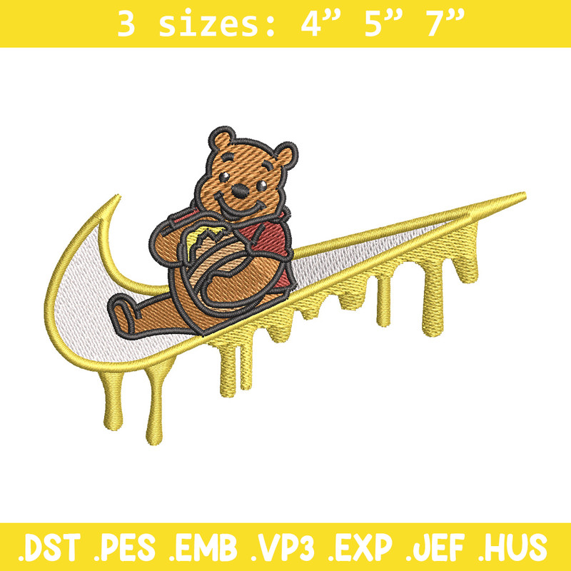Nike x pooh embroidery design, Pooh embroidery, Nike design, Embroidery shirt, Embroidery file,Digital download.jpg