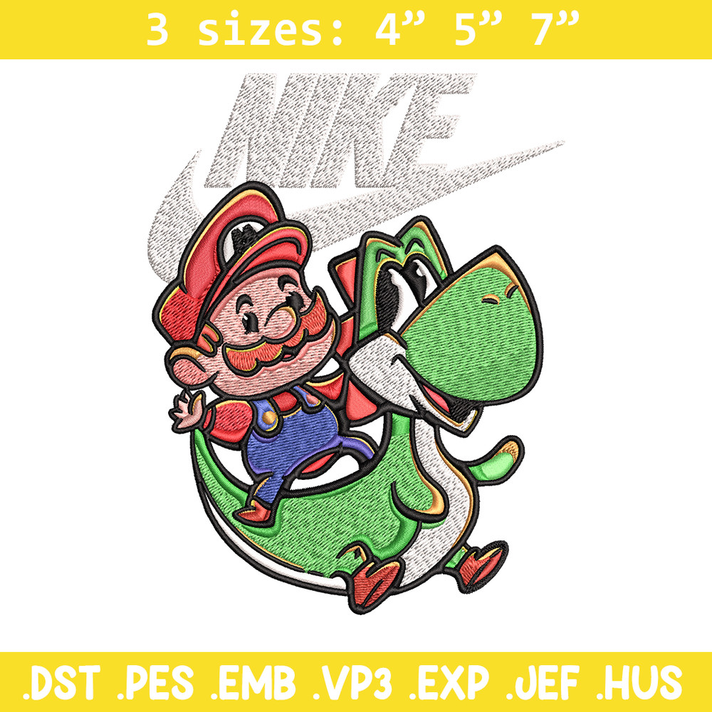Super Mario Game Nike Embroidery design, Super Mario Game Embroidery, Nike design, Embroidery file, Instant download..jpg