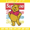 Supreme Winnie The Pooh Embroidery design, Winnie The Pooh Embroidery, cartoon design, Embroidery File, Instant download.jpg