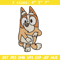 Bingo Heeler Embroidery, Bluey cartoon Embroidery, Embroidery File, cartoon design, cartoon shirt, Digital download..jpg