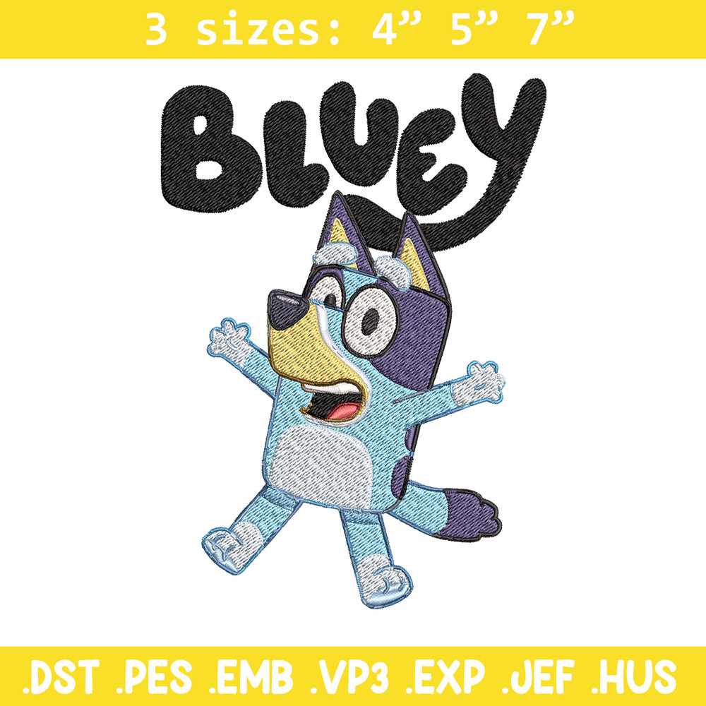 Bluey Embroidery, Bluey Cartoon Embroidery, cartoon Embroidery, cartoon shirt, Embroidery File, digital download..jpg